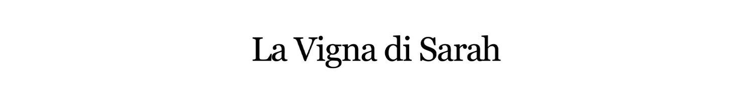 La Vigna di Sarah