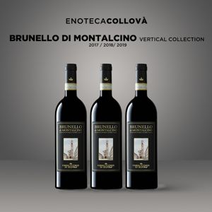 Brunello di Montalcino Vertical Collection 2017 - 2019 Canalicchio di Sopra