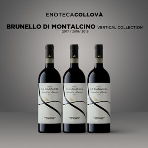 Brunello di Montalcino Vigna La Casaccia Vertical Collection 2017 - 2019 Canalicchio di Sopra