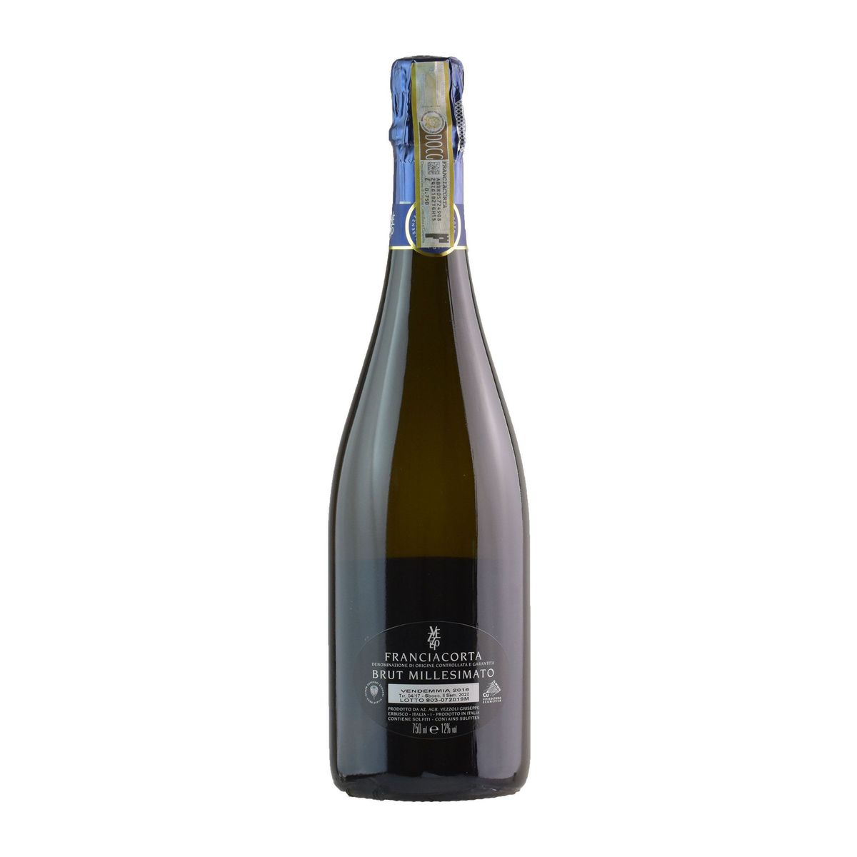 1. Franciacorta Brut Millesimato 2019 Azienda Agricola Vezzoli