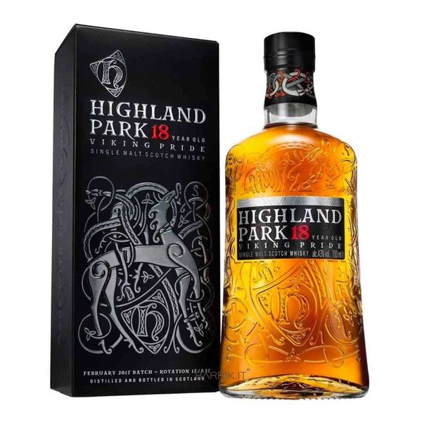 1. 18 Years Old Viking Pride Single Malt Scotch Whisky Highland Park 