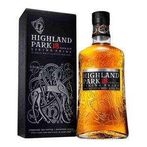 18 Years Old Viking Pride Single Malt Scotch Whisky Highland Park