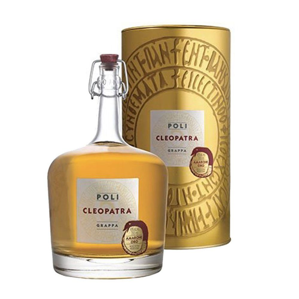 1. Grappa Cleopatra Amarone Oro Jacopo Poli