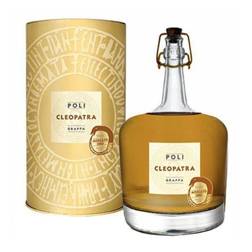 1. Grappa Cleopatra Moscato Oro Jacopo Poli