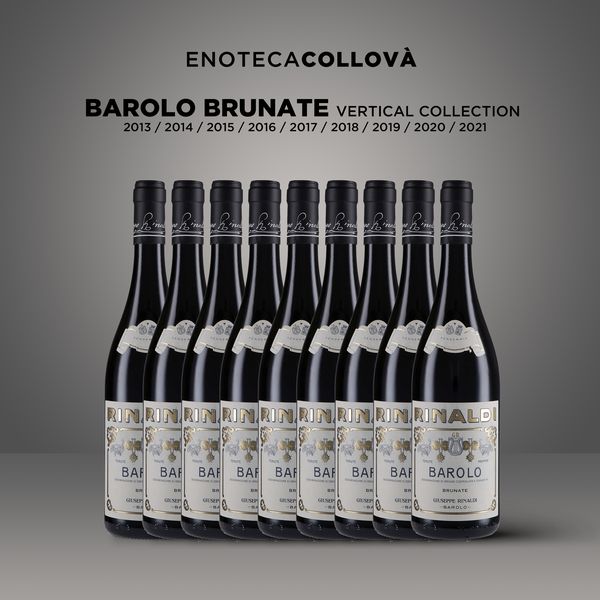 1. Barolo Brunate Vertical Collection 2013 - 2021 Giuseppe Rinaldi