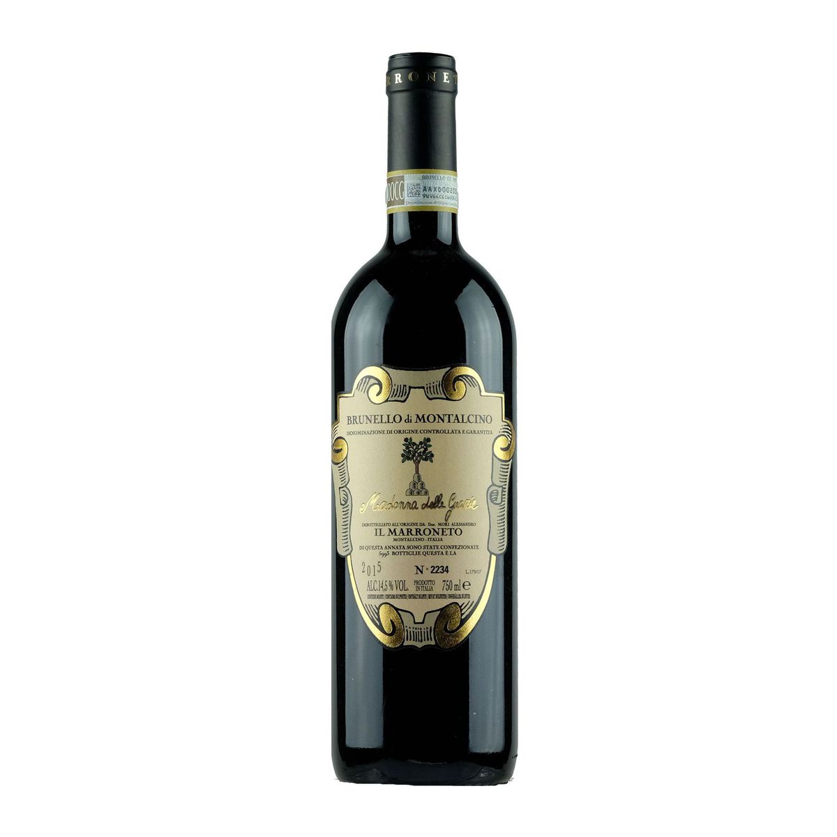 1. Brunello di Montalcino Selezione Madonna delle Grazie 2015 Il Marroneto