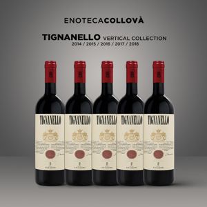 Tignanello Verticale 2014 - 2018 Marchesi Antinori
