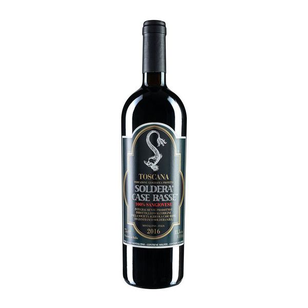 Toscana IGP Soldera Case Basse 100% Sangiovese 2016 Soldera Case Basse